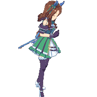 kinghalos1stfan uma umamusume uma musume king halo Sticker