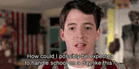 matthew broderick school GIF