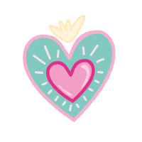 Corazon Pastel Sticker by SalveRegina