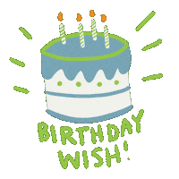 Birthday Wish Foster Care Sticker by onesimplewish