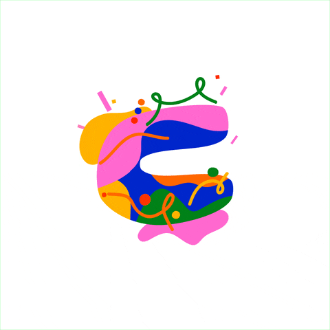 marieryyoung giphyupload typography colorful lettering GIF