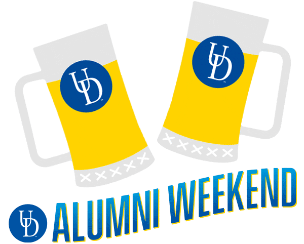 University Of Delaware Alumni Weekend Sticker by UDel Alumni