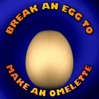 Fried Egg Hello GIF