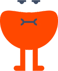 lingkaran mascot joget linka lingkaran Sticker