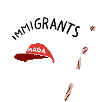 Far Right Trump Sticker by Creative Courage