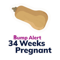 Pregnancy Baby Alert Sticker by The Bump