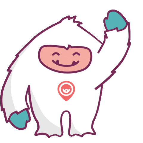 yeti hello Sticker by CityXerpa