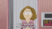 woman speaking GIF by South Park 