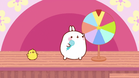 fun love GIF by Molang.Official