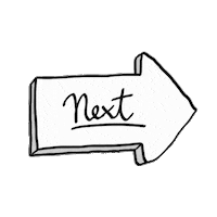 Arrow Siguiente Sticker by RainToMe