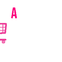 Shopping Cart Sticker by Pretty Perfect Products