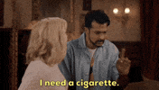 Rose Mciver Smoking GIF by CBS