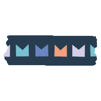 Tape Sticker by Meroware