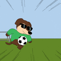 Football Running GIF by ChesterAbstract