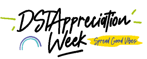 DSTASpreadGoodVibes giphyupload dsta appreciation week Sticker