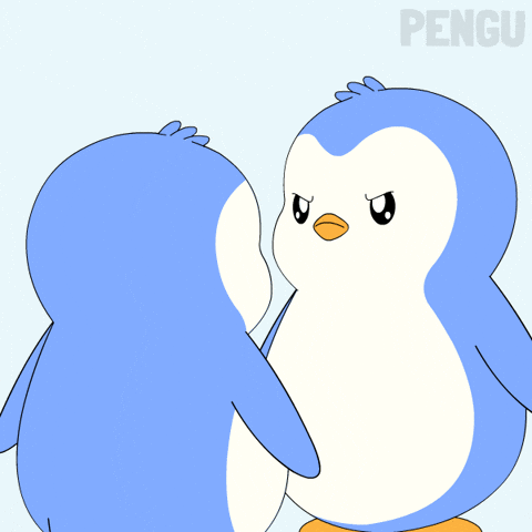 Fight Stop It GIF by Pudgy Penguins