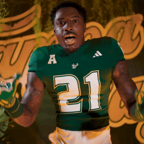 College Football GIF by USF Athletics