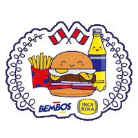 comida destinados Sticker by Inca Kola
