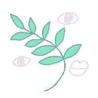 Eyes Lips Sticker