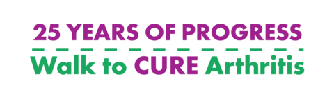 25Th Anniversary Walk Sticker by Arthritis Foundation