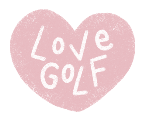 Pink Love Sticker by Catharina Stewart