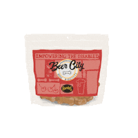 beercitydogbiscuits michigan cherry dog love dog treats Sticker