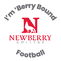 newberrycollege newberry college newberry college south carolina berry bound football newberry college sc Sticker
