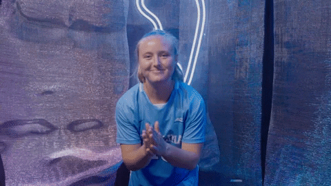 Excited North Carolina GIF by UNC Tar Heels