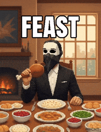Turkey Dinner Love GIF by ABCNT