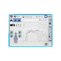 Robot Merlin Sticker by totaldairymanagement