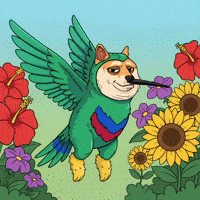 Flying Shiba Inu GIF by Doge Pound
