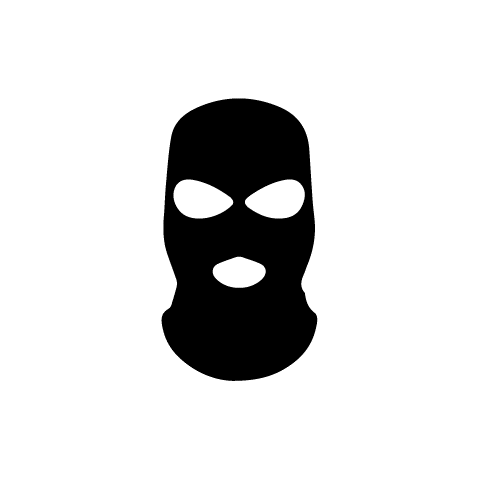 reconnews giphyupload balaclava reconnews Sticker