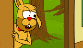rabbit lol GIF by Estudios Animeco