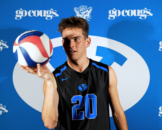 Sport Volleyball GIF by BYU Cougars