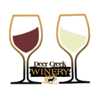 deercreekwinery celebrate cheers wine champagne Sticker
