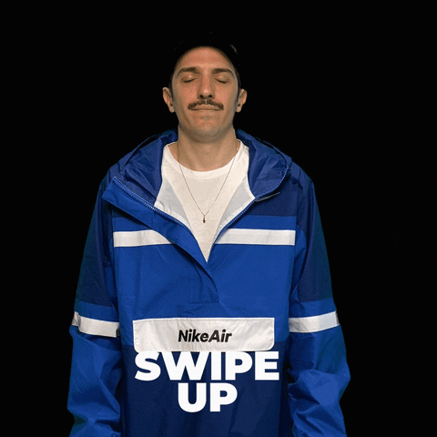 TheAndrewSchulz giphyupload comedy swipe up comedian GIF