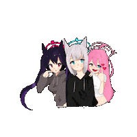 kountermeasures anime waifu blue archive kmk Sticker