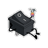 Relaxed Chill Sticker by Wuerth Elektronik Group