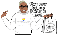 becausephillyislove love pride shop now philly Sticker