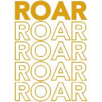 Roar Sticker by University of North Alabama