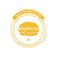 Fan Club Burger Sticker by McDonalds