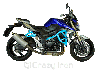 Motorcycle Suzuki Sticker by Crazy Iron