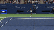 usopen tennis us open federer tiafoe GIF