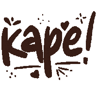 Coffee Kape Sticker