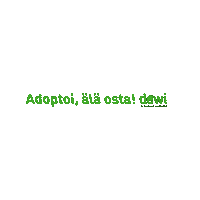 Cat Adopt Sticker by Eläinsuojeluyhdistys Dewi ry