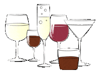 Happy Hour Drinking Sticker