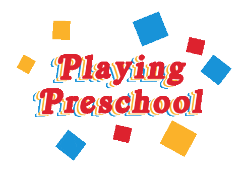 Playing Preschool Sticker by BusyToddler