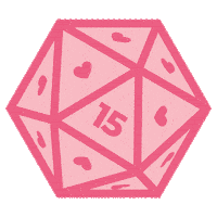 Dice D15 Sticker