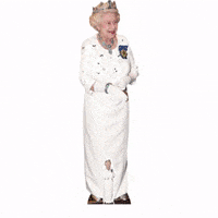Cardboard Cutout Queen GIF by STARCUTOUTSUK