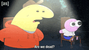 Charlie Sitting GIF by Adult Swim